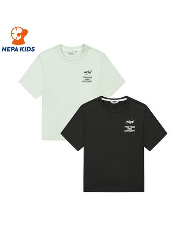 NEPA KIDS 네파키즈 공용 쿨 패스 폴리 티셔츠 KJD5312