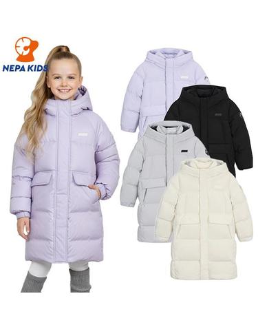 NEPA KIDS 네파키즈 공용 무브온 덕다운 롱자켓