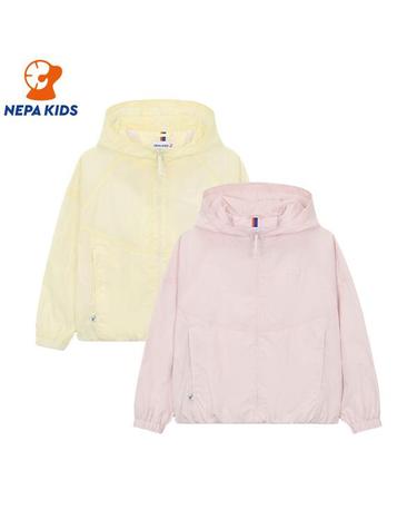 NEPA KIDS 네파키즈 여아 걸즈 샤이니 크롭 후드 자켓 KL20603