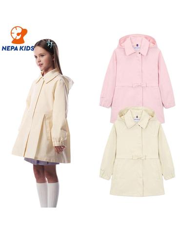 NEPA KIDS 네파키즈 여아 걸즈 하프 트렌치 자켓 KL20602