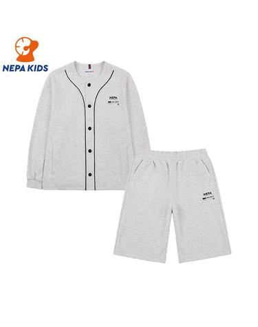 NEPA KIDS 네파키즈 공용 레플리카 가디건 세트 KJE5903