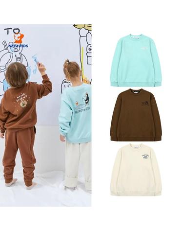NEPA KIDS 네파키즈 공용 기모 아이스힐링 맨투맨 KJF5321