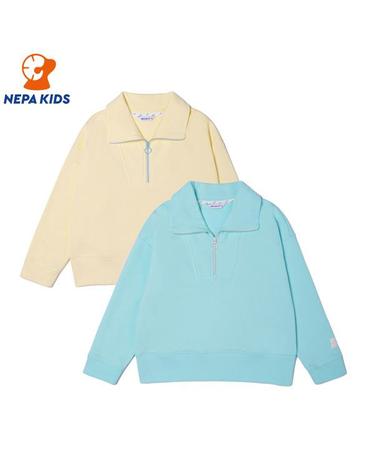 NEPA KIDS 네파키즈 여아 하프넥 집업티셔츠 KH85403