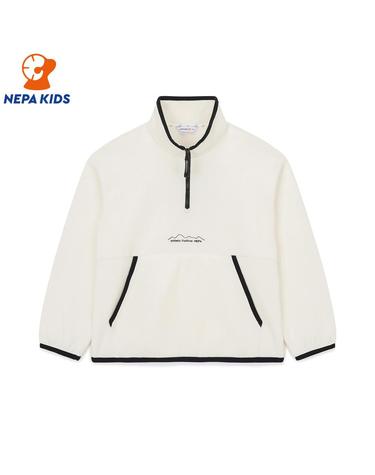 NEPA KIDS 네파키즈 공용 쿨윈터 플리스 하프집 KKF5321