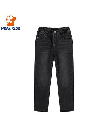 NEPA KIDS 네파키즈 공용 기모 웜 하트 데님팬츠 KJF1601