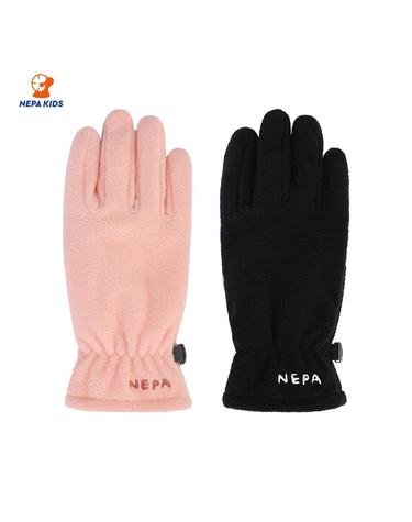 NEPA KIDS 네파키즈 공용 스탬프 플리스 장갑 KJE8103