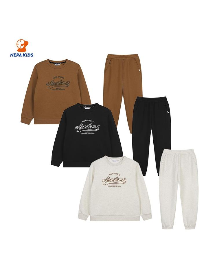 NEPA KIDS 네파키즈 남아 에센셜 기모 세트 KL75951