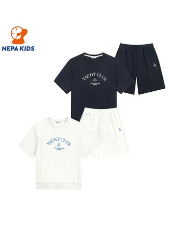 NEPA KIDS 네파키즈 공용 마린 피케 세트 KJD5902