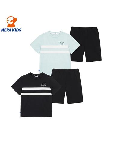 NEPA KIDS 네파키즈 공용 어로우 트레이닝 반팔세트 KKD5904