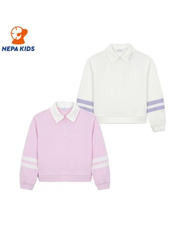 NEPA KIDS 네파키즈 여아 프랄린 여아 맨투맨 KK25305