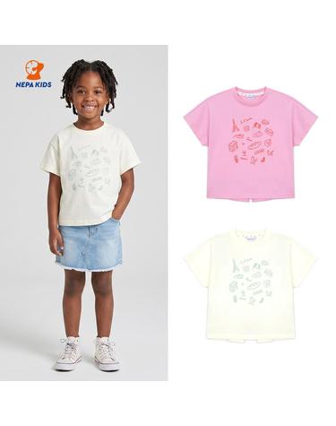 NEPA KIDS 네파키즈 여아 아멜리에 티셔츠 KK45324