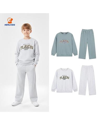 NEPA KIDS 네파키즈 남아 레터 맨투맨 세트 KM15953