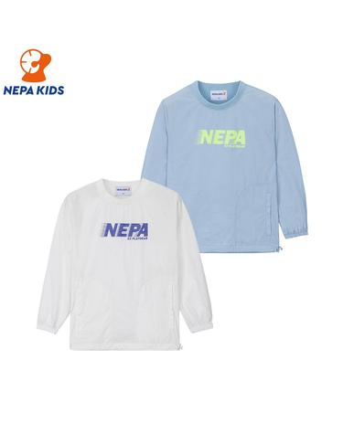 NEPA KIDS 네파키즈 공용 우븐 맨투맨 KIC5335