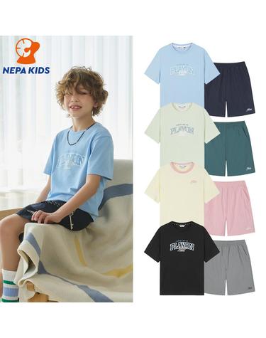 NEPA KIDS 네파키즈 공용 에센셜 CP 우븐 세트 KMD5954