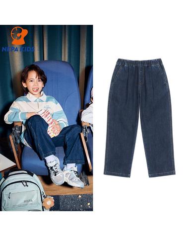 NEPA KIDS 네파키즈 공용 릴렉스드핏 데님 팬츠 KL11601