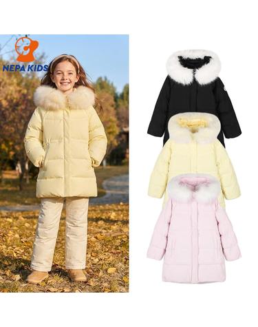 NEPA KIDS 네파키즈 여아 소프튼 덕 다운자켓 KL82056