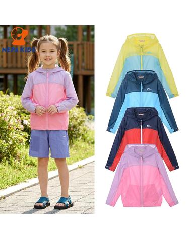 NEPA KIDS 네파키즈 공용 아이아스 컬러 블록 자켓 KFD0608