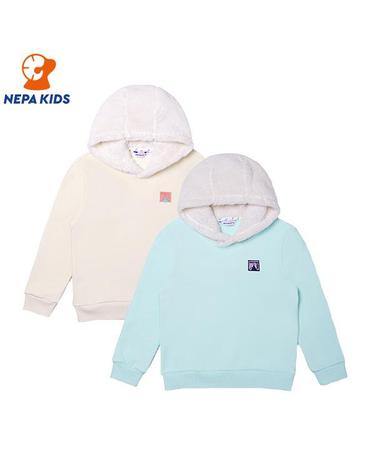 NEPA KIDS 네파키즈 공용 코지 후드티셔츠 KHF6004