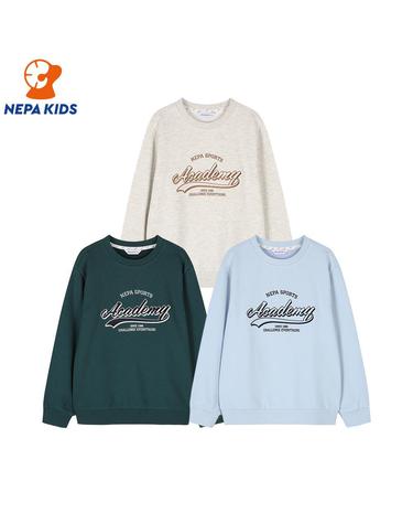NEPA KIDS 네파키즈 레터 맨투맨 티셔츠 KLE5305