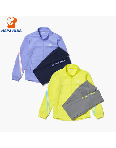 NEPA KIDS 네파키즈 걸즈 풀집 트레이닝 세트 KH25908