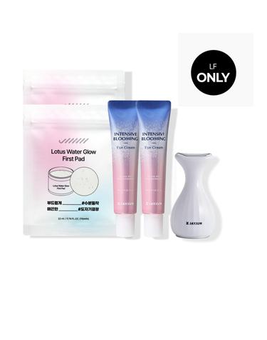 LF단독_[눈가케어SET]블루밍 아이크림2개+첫결패드 20매+터치톡 쿨링괄사