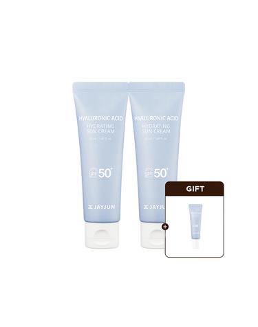 [화잘먹/수분선]히알루론산 하이드레이팅 선크림50ml 2개+선10ml 3개