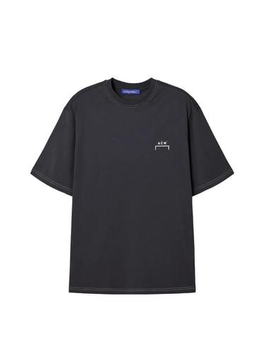 [해외직구] 26 FW 어콜드월 로고 프린트 배색 스티치 티셔츠 ACWMTS2580035 TP458452527