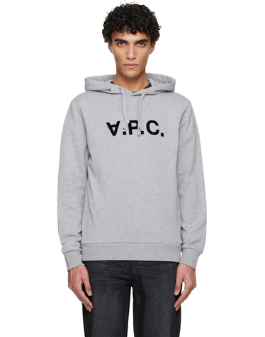 [해외직구] 26 FW 아페쎄 그레이 스탠다드 그랜드 VPC 후드티 261252M202001