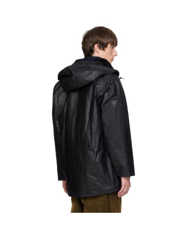아페쎄 [해외직구] 아페쎄 네이비 Barbour 뷰포트 왁스 재킷 MWX2618NY91 TP878057642 착용컷