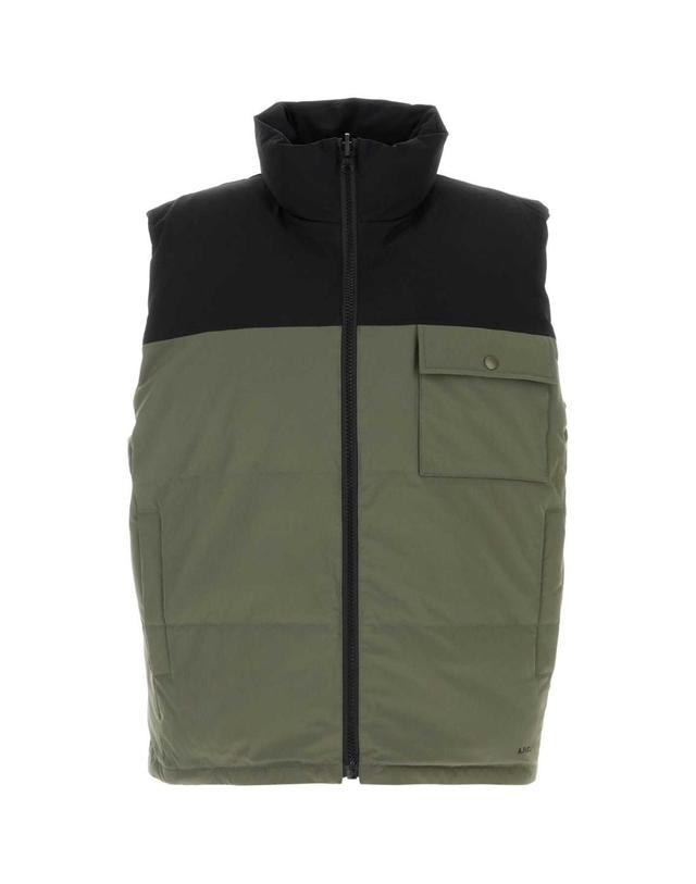 아페쎄 [해외직구] 25FW A P C 투 tone 스트레치 폴리에스터 Doudoune 패딩 자켓 PSALJH30209TJZ TP572999405 착용컷