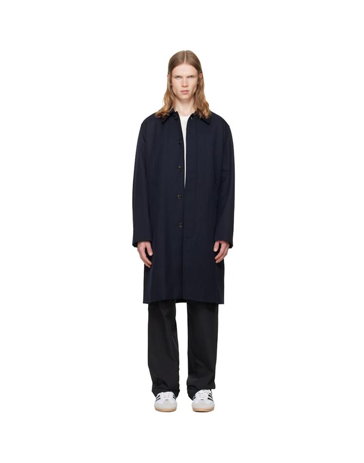 [해외] 26 FW 아페쎄 네이비 휴고 맥 코트 262252M176002 DB7GXX75974