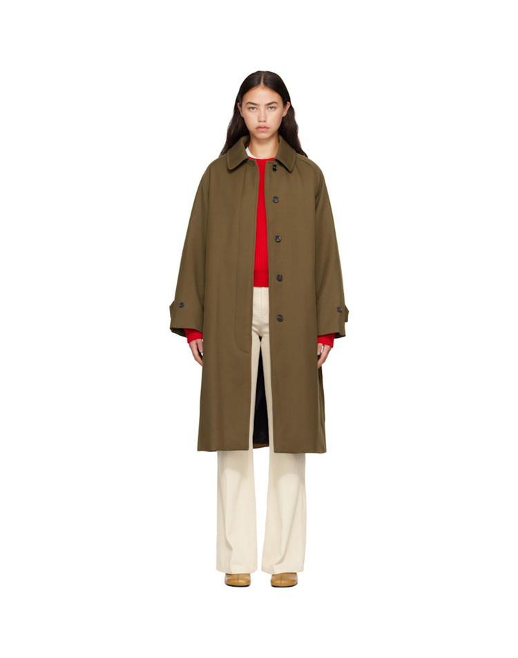 [해외] 26 FW 아페쎄 카키 울 재킷 262252F067001 DB7GXX75975