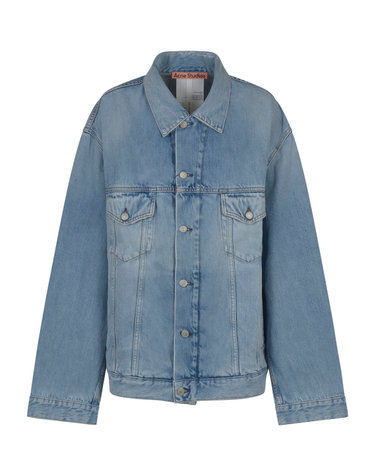 [해외직구] 25FW  데님 자켓 with button 클로저  클래식 칼라, 투 플랩 체스트 포켓 앤 a 기능성 side 포켓  C90176228 TP573462169