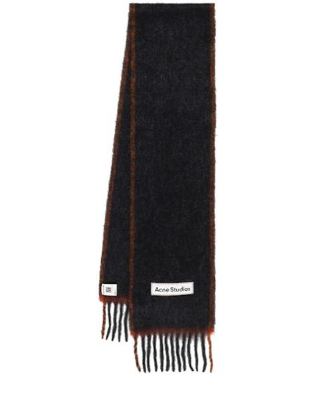 [해외] [아크네 스튜디오] 26 FW 여성 Rectangular scarf with fringe 82I SFG039 TP724700951 DB7HXX10756