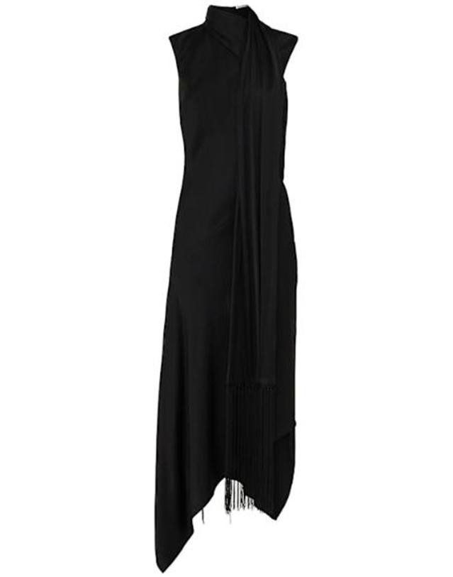 [해외] [아크네 스튜디오] 26 FW 여성 Long Dress with Fringe 82I SH0015 TP724758224 DB7HXX10759