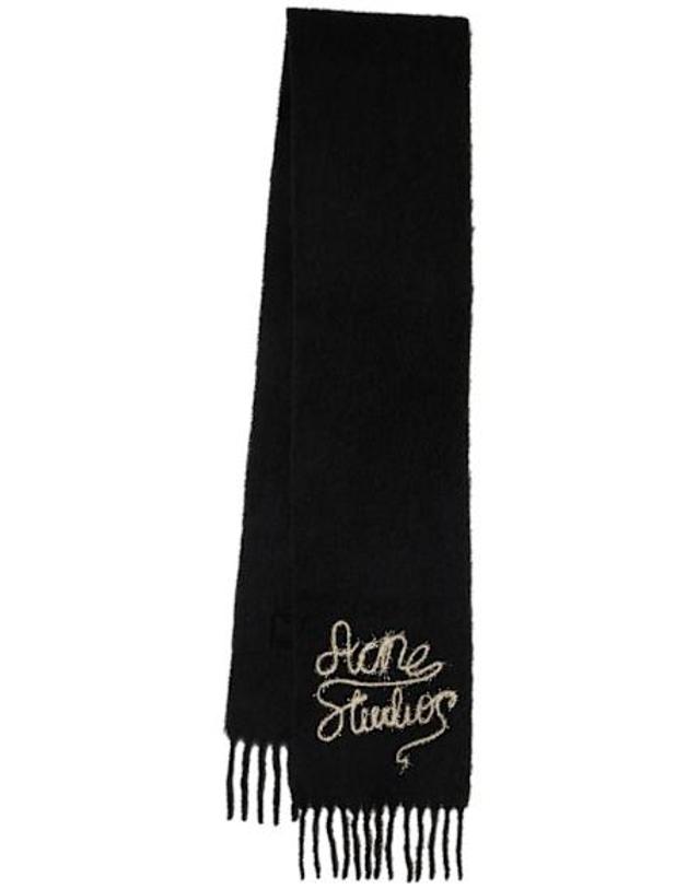 [해외] [아크네 스튜디오] 26 FW 남성 Rectangular scarf with fringe 83I SGR003 TP724696976 DB7HXX10783
