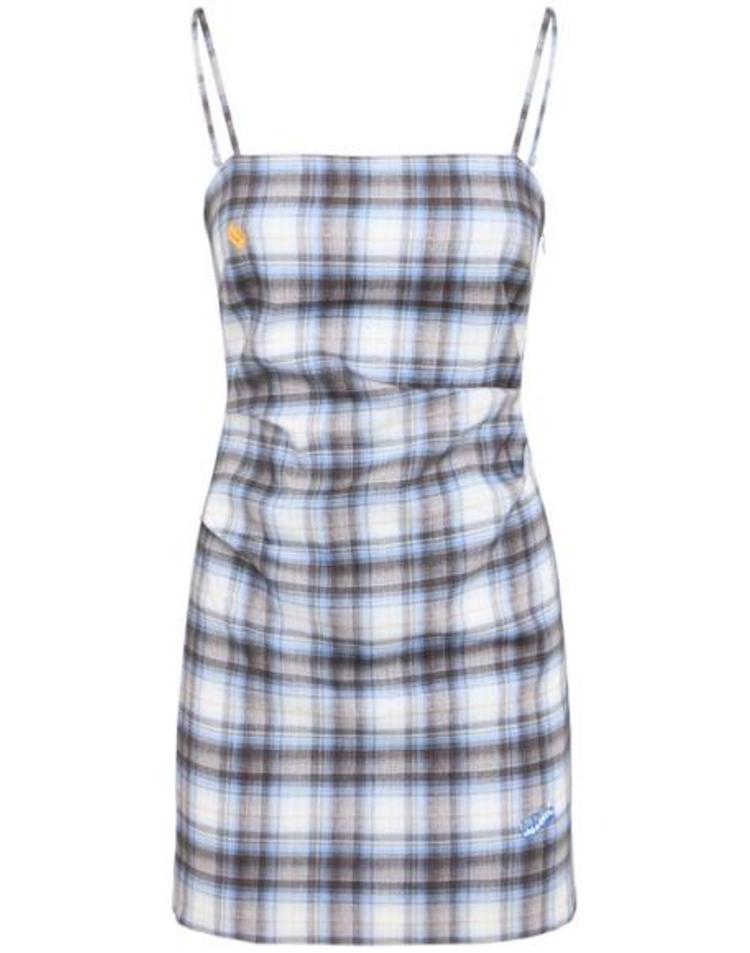 [해외] [아크네 스튜디오] 26 FW 여성 Short dress with thin straps 82I TBP002 TP724758107 DB7HXX10753