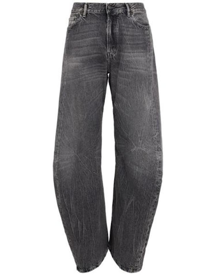 [해외] [아크네 스튜디오] 26 FW 남성 High waisted wide leg jeans 83I T2S017 TP724680606 DB7HXX10754