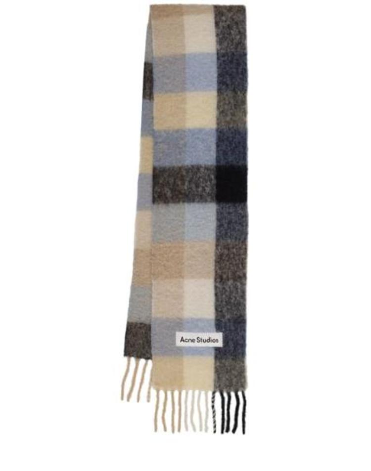 [해외] [아크네 스튜디오] 26 FW 여성 Rectangular scarf with fringe 83I SFG031 TP724700921 DB7HXX10758
