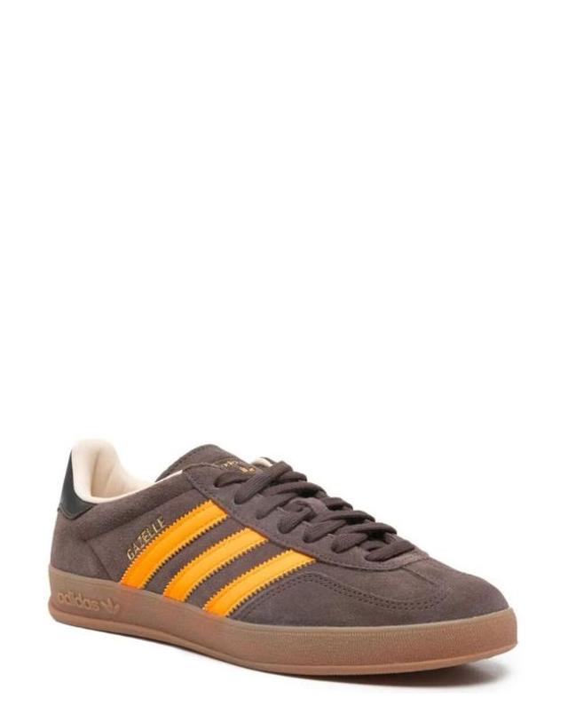 아디다스 [해외직구] Adidas Originals 가젤 실내 스니커즈 IH9659 BRNLUWONWHI TP980471438 착용컷