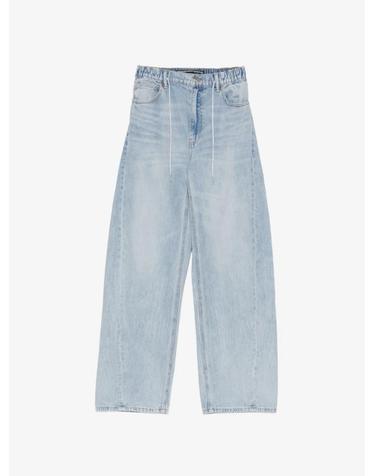 [해외직구] 26 FW 알렉산더왕 drawstring wide leg jeans 4DC32641652NDATS TP459008407