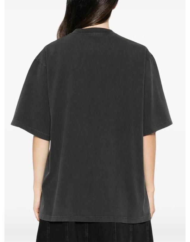 알렉산더 왕 [해외직구] 26 FW 알렉산더왕 logo print cotton T shirt UCC1271948 TP459210716 착용컷