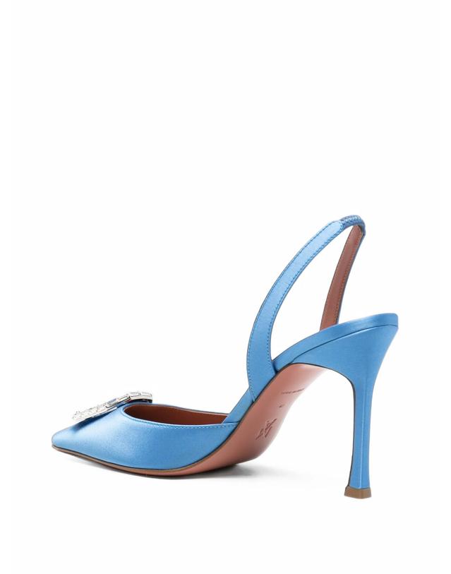 아미나무아디 아미나 무아디 [해외직구] 아미나 무아디 Camelia crystal embellished slingback pumps 12317311271176 TP725754692 착용컷
