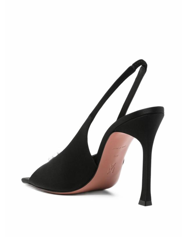 아미나무아디 아미나 무아디 [해외직구] 아미나 무아디 Mini Camelia slingback pumps 12317310714120 TP725755363 착용컷