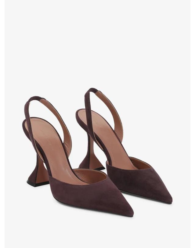 아미나무아디 아미나 무아디 [해외직구] 26 FW 아미나 무아디 Holli Sling suede pumps 18S366534HOL TP460045878 착용컷