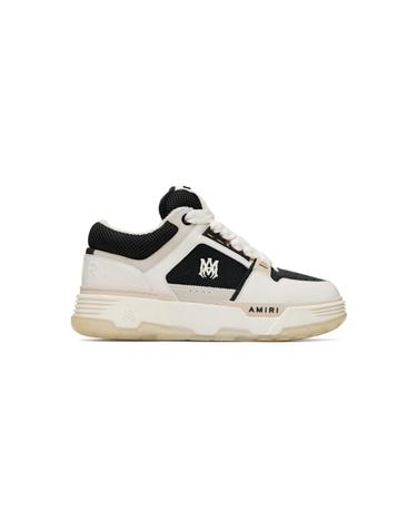[해외직구] 26 FW 아미리 화이트   블랙 MA 1 스니커즈 262886M237013