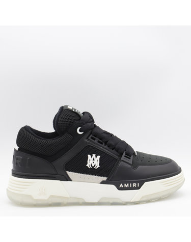 [해외직구] 25FW 아미리 블랙 레더 앤 패브릭 MA 1 스니커즈 AMFOSR1097BLACK TP575520821