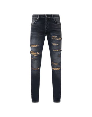 [해외직구] 26SS 아미리 SNAKE THRASHER 스키니 진 AMBMJE1099STORM TP573817613