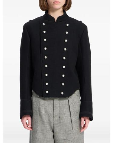 [해외직구] 26 FW Ann Demeulemeester 더블 브레스티드 크롭 재킷 B0014707FA797 TP458771541