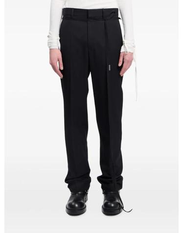 [해외직구] 26 FW Ann Demeulemeester 워스티드 울 개버딘 팬츠 B0014654FA761 TP458585896